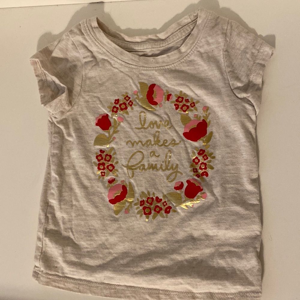 Cat & Jack graphic Tee shirt 12 mo